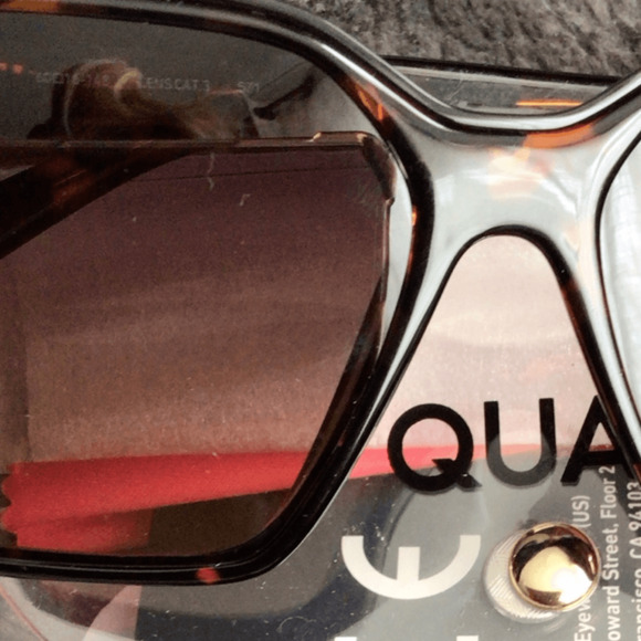 NEW ! Quay Level up POLARIZED Tortoise Shell Sunglasses main image 4